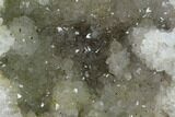 Keokuk Quartz Geode with Pyrite Crystals - Iowa #144742-3